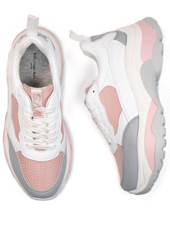 Rio Trainers White & Pink 1
