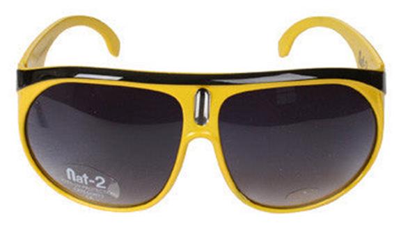 Wu-Tang Eze Gelb-Schwarz-Sonnenbrille 1
