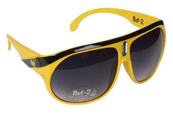 Wu-Tang Eze Yellow Black Sunglasses 3