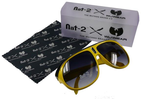 Wu-Tang Eze Gelb-Schwarz-Sonnenbrille 5
