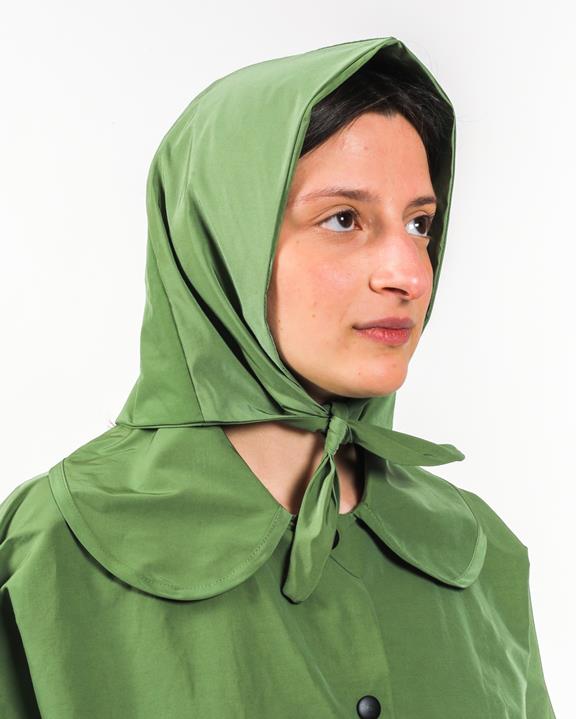 Rain Headscarf Verde 1