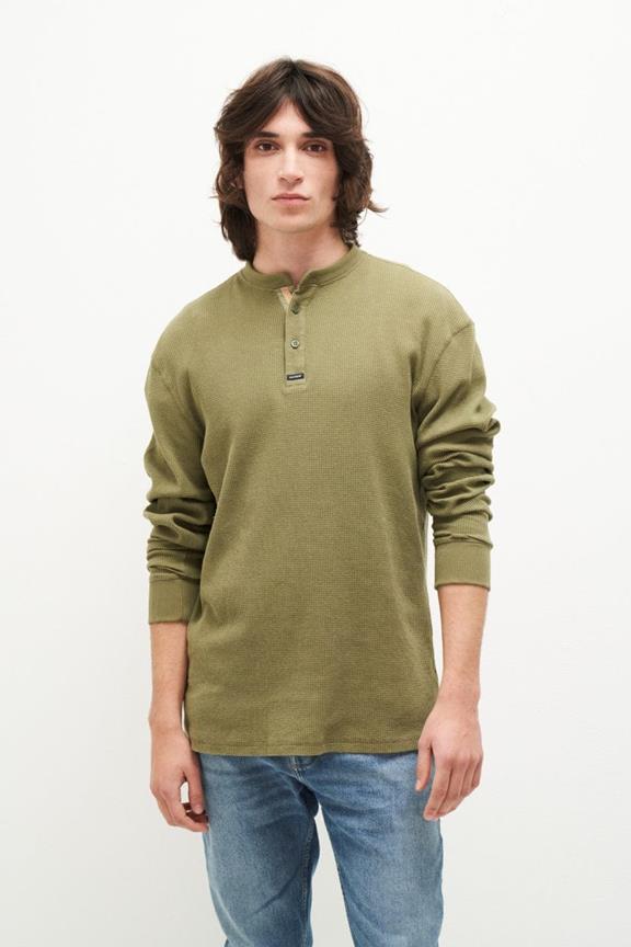 Pete Long Sleeve Army Green 1