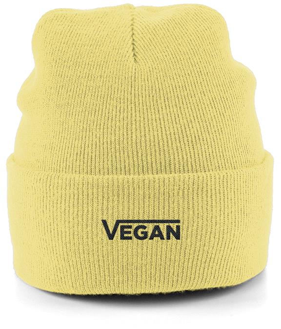 Beanie Unisex Vegan (Vans) - Yellow 1