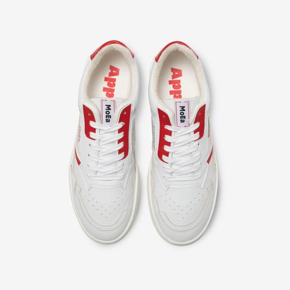GEN1 Sneakers Apple White & Red 4