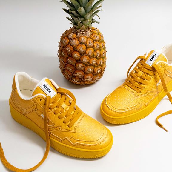 GEN1 Sneakers Piñatex Full Yellow 2