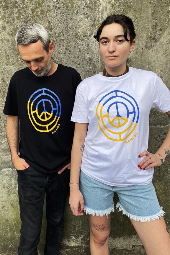 Peace 4 Ukraine T-Shirt Black 4