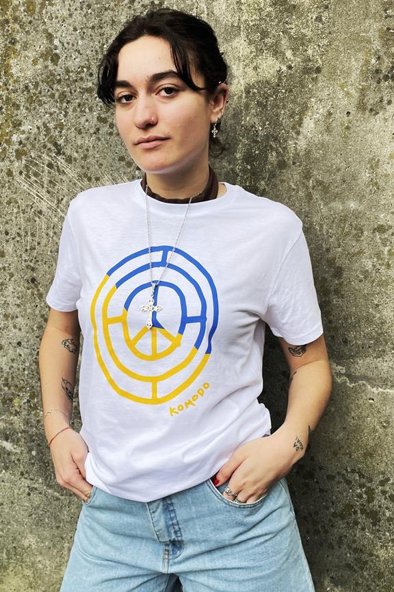 Peace 4 Ukraine T-Shirt White 1
