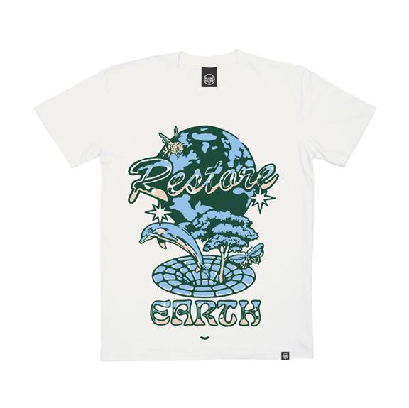 Restore Earth T-Shirt - Off White 1