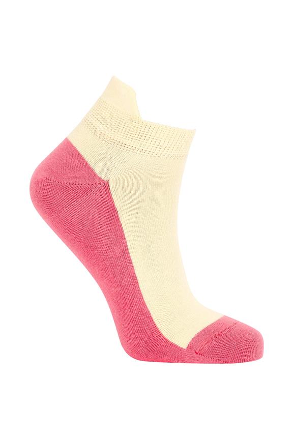 Punchy Ankle Socks Cream 1