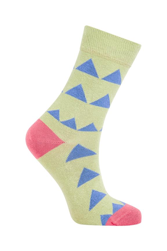 Triangle Socks Green 1