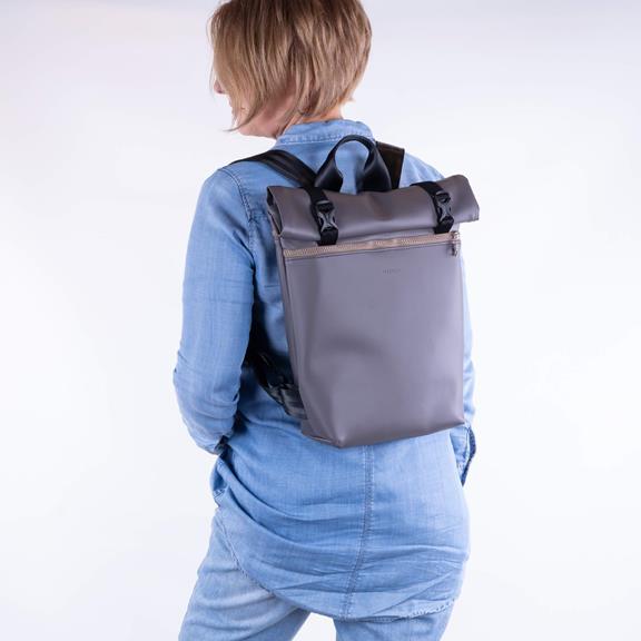Backpack Benny Grey-Brown 1