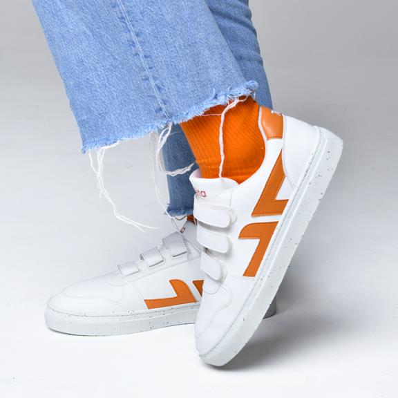 Sneakers Maisleeer Oranje 4