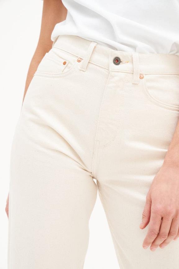 Bobbie Barrel Loose Jeans Taille Haute Non Teint 6