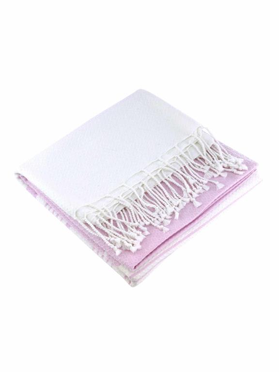 Hammam Towel Sand Cream & Light Pink 3