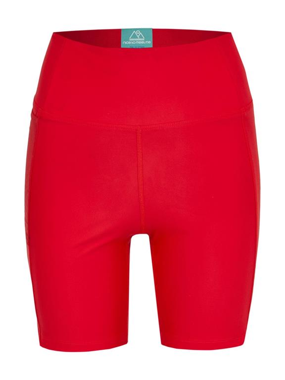 Biker Shorts Red 3