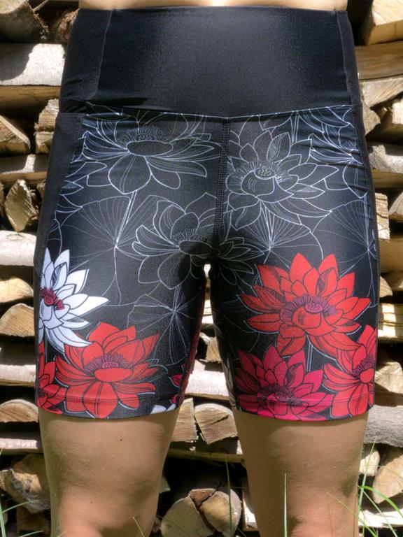 Biker Shorts Jungle Lotus 1