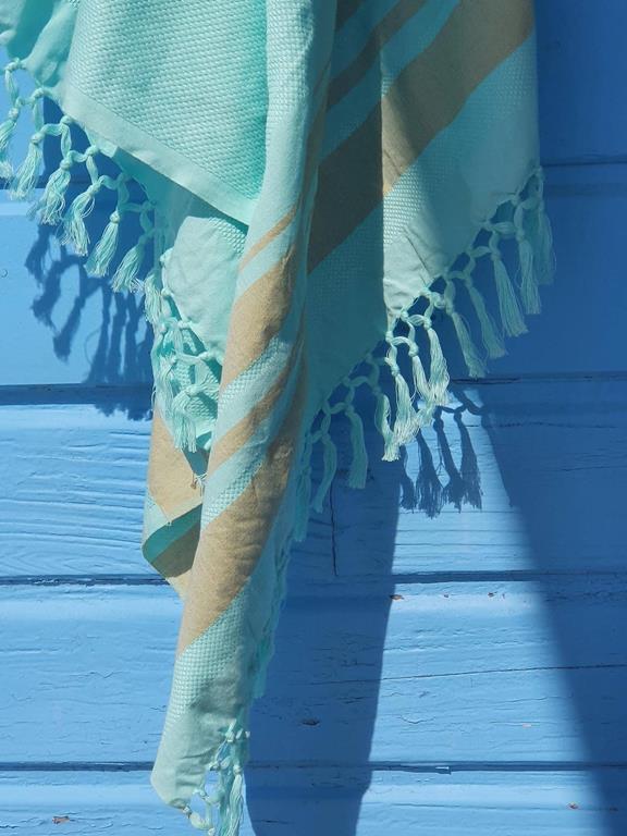 Hammam Towel Garden Turquoise 4