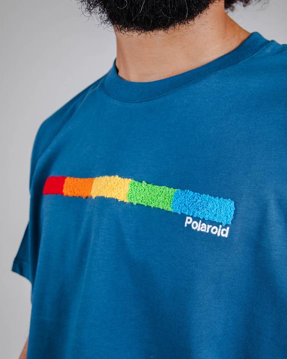T-Shirt Polaroid Blau 3