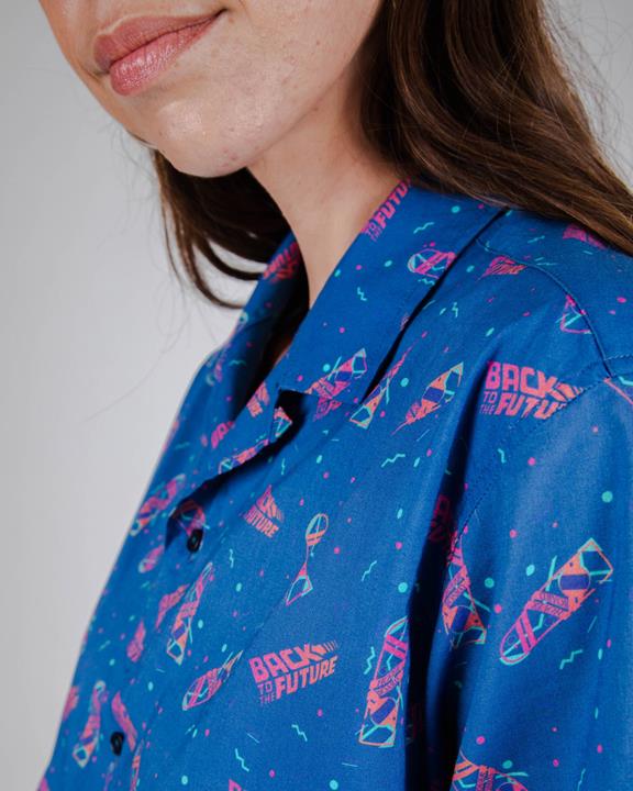 Blouse Bttf Hover Board Blauw 3