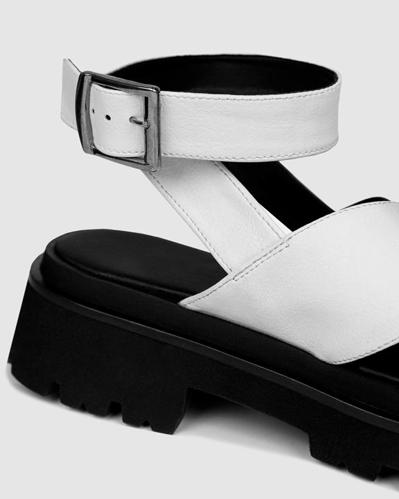 Medley Sandals Black White 5