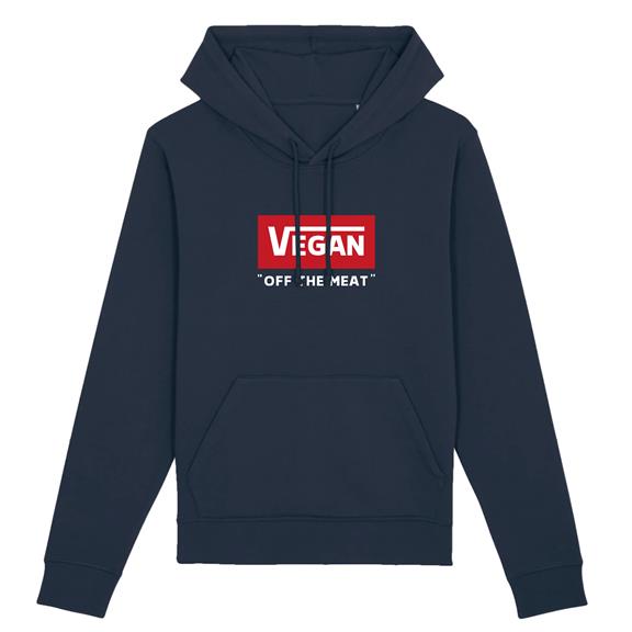 Hoodie Off The Meat Blauw 1
