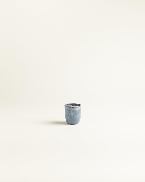 Espressobecher Grau Blau 1