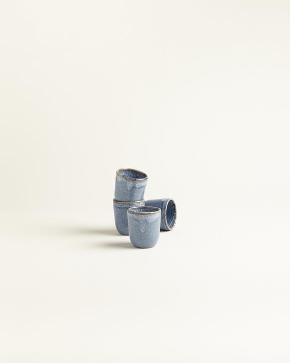 Espresso Mug Grey Blue 3