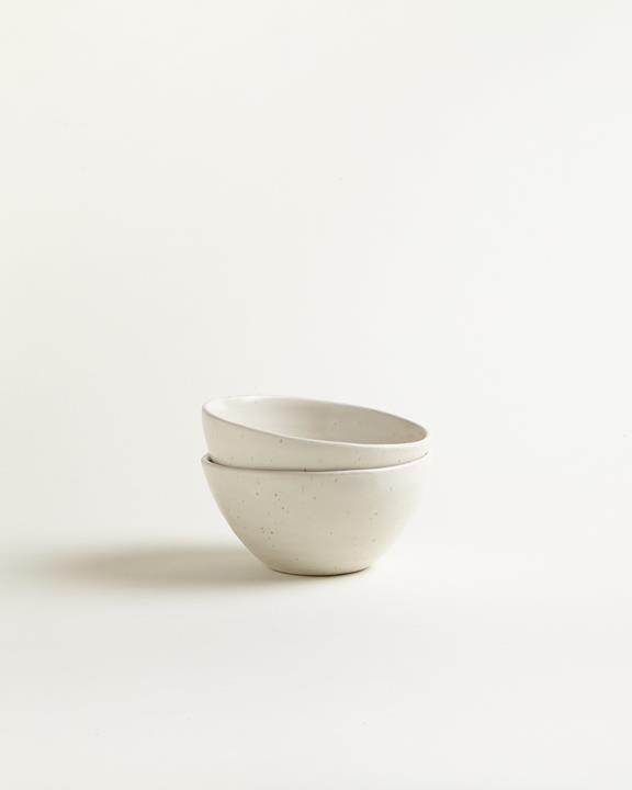 Small Bowl Natural White 2