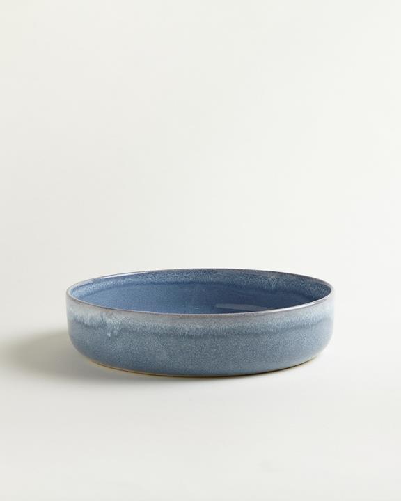 Large Bowl Gray Blue 1