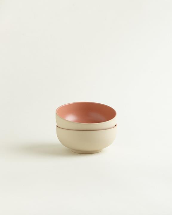 Small Bowl Pink Inside 2