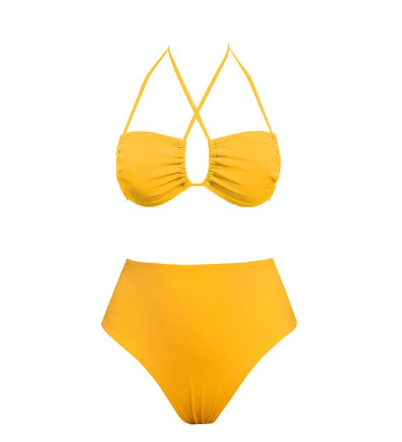 Low Versatile + Skyline High Bikini Set Yellow 2