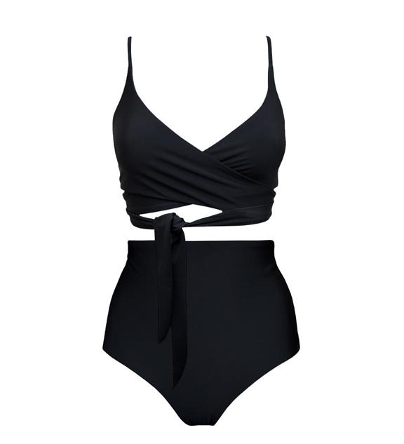 Lin + Core High Bikini Set Black 1