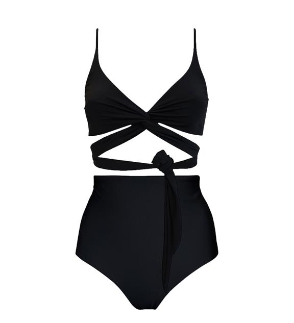 Lin + Core High Bikini Set Black 2