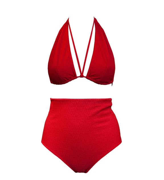 Versatile + Core High Bikini Set Geranium Red 8