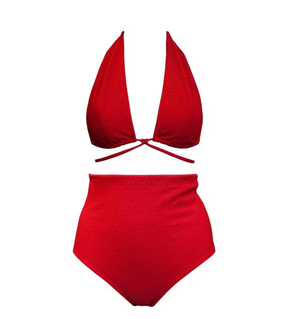 Versatile + Core High Bikini Set Geranium Red 9