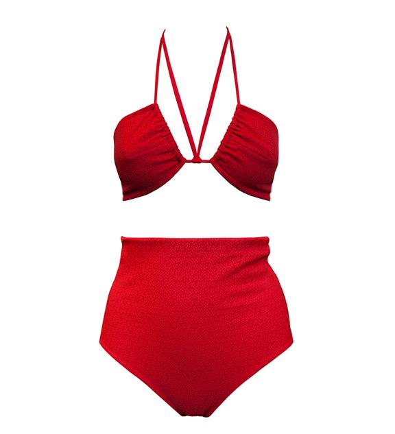 Versatile + Core High Bikini Set Geranium Red 13