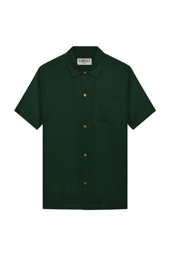 Spindrift Corn Fabric Shirt - Forest Green 1