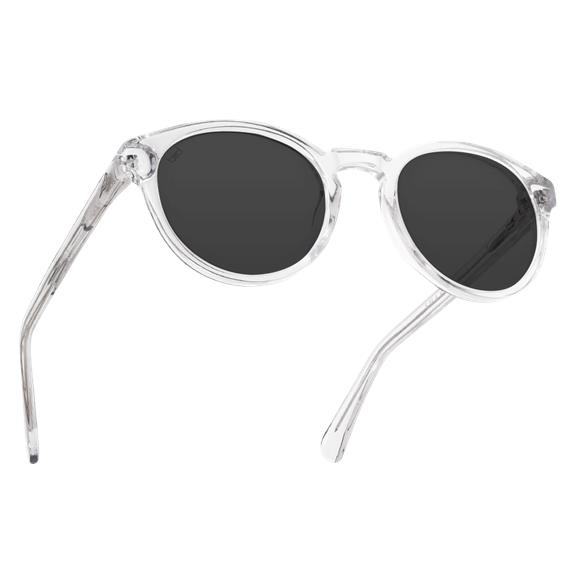 Kaka Sunglasses Clear Charcoal Lens 1