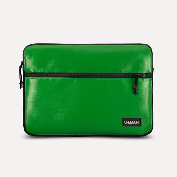 Laptop Sleeve Front Pocket Green 1