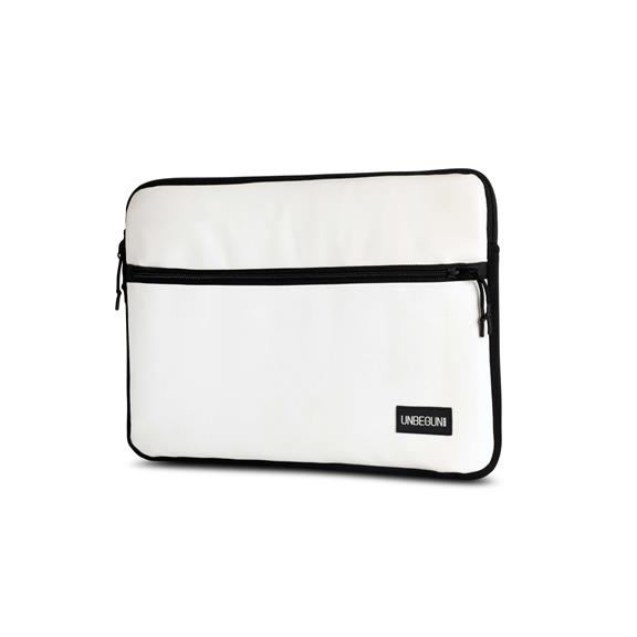 Laptop-Hülle Fronttasche Weiß 4