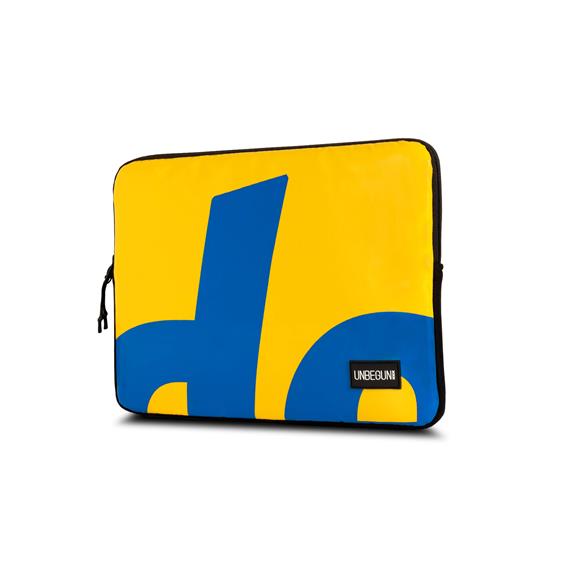 Laptop Sleeve Yellow Blue 5