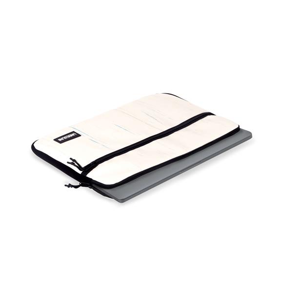 Laptop Sleeve Front Pocket Off White 8