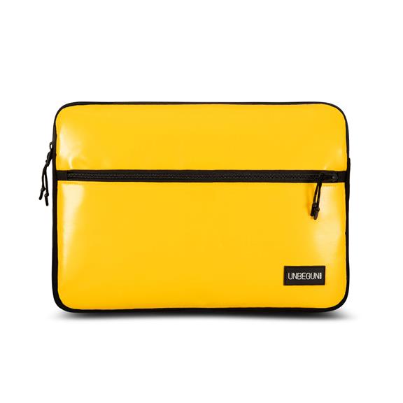 Laptop-Hülle Fronttasche Gelb 3