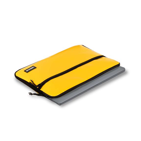 Laptop-Hülle Fronttasche Gelb 5