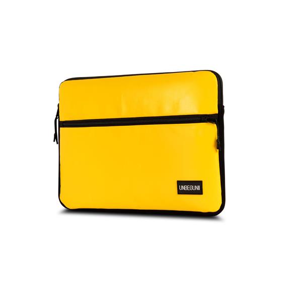 Laptop-Hülle Fronttasche Gelb 6