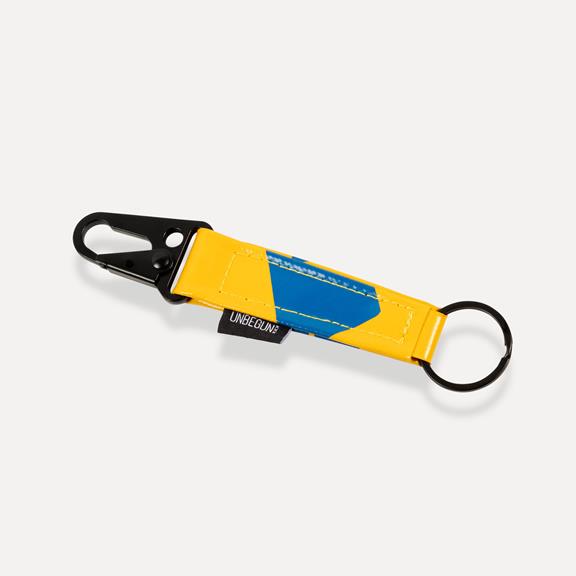 Schlüsselanhänger Gelb Blau 1