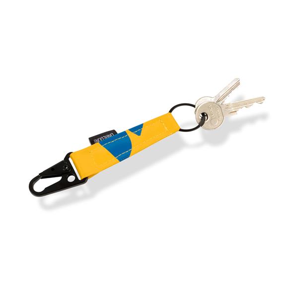 Schlüsselanhänger Gelb Blau 4