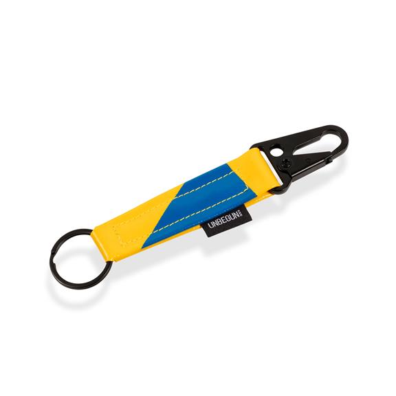 Schlüsselanhänger Gelb Blau 5
