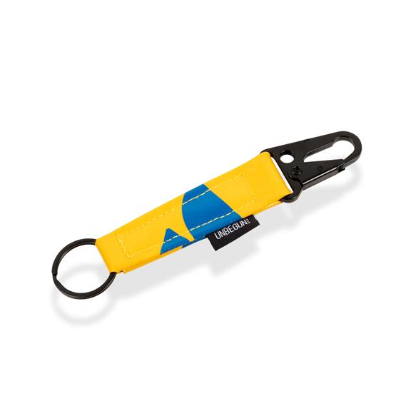 Schlüsselanhänger Gelb Blau 6