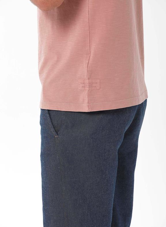 ORGANICATION T-Shirt Natuurlijk Roze